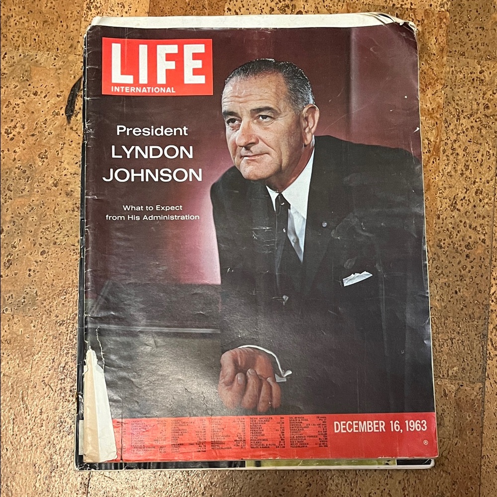 Ephemera - Vintage LIFE Magazine - December 16, 1963